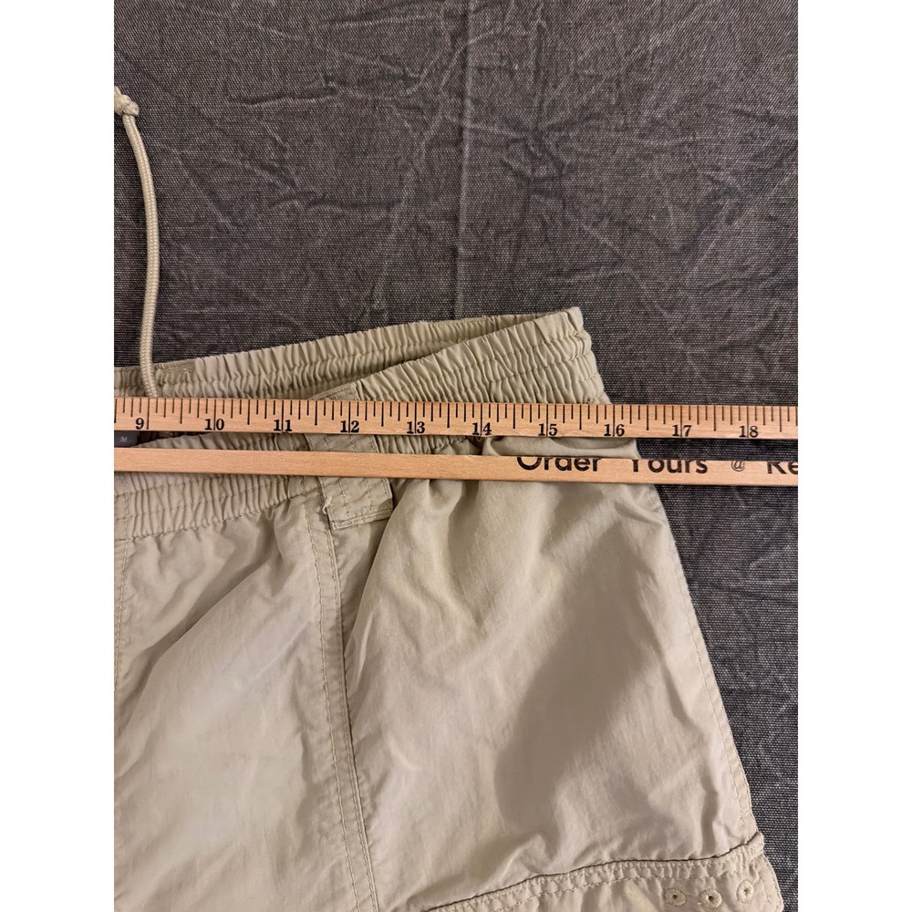 Columbia PFG Mens Medium 32L Tan Convertible Cargo Hiking Fishing‎ Pants Nylon - Picture 7 of 10